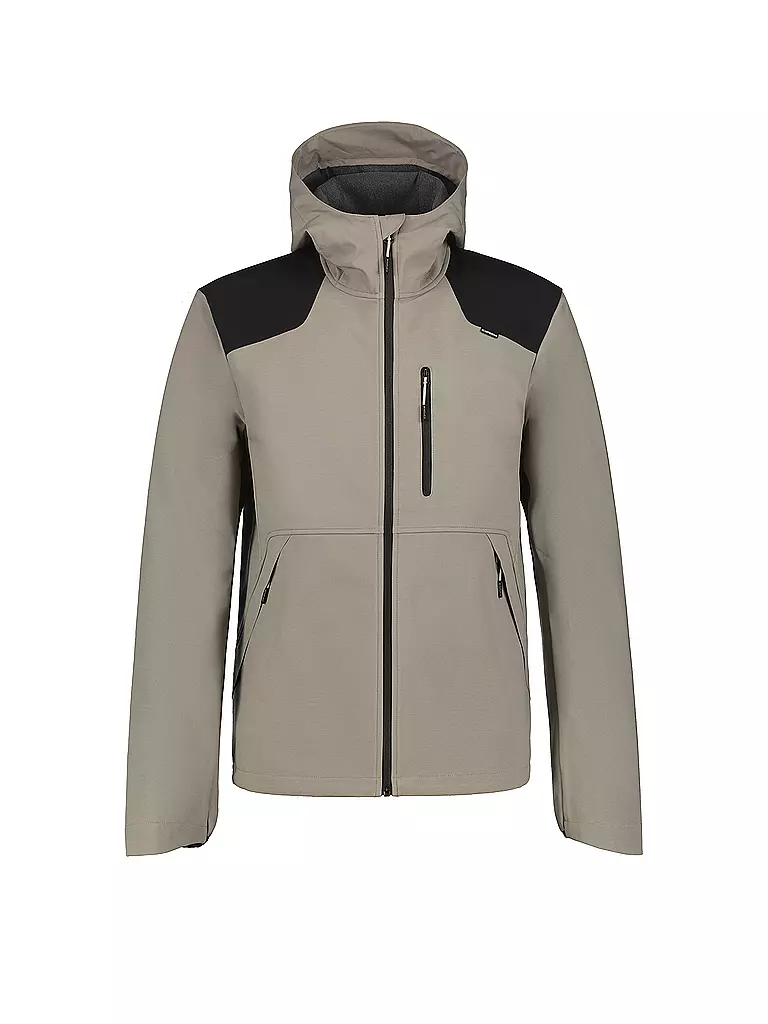 ICEPEAK | Herren Softshelljacke Buxton Hoodie | beige