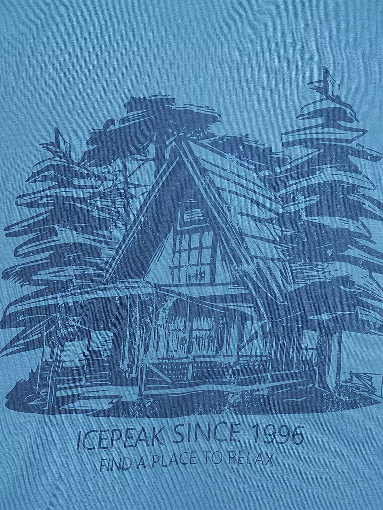 ICEPEAK | Herren T-Shirt Mooreton | blau