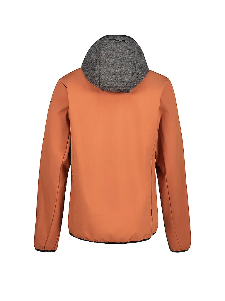 ICEPEAK | Herren Touren Fleecejacke Danfort Hoodie | orange