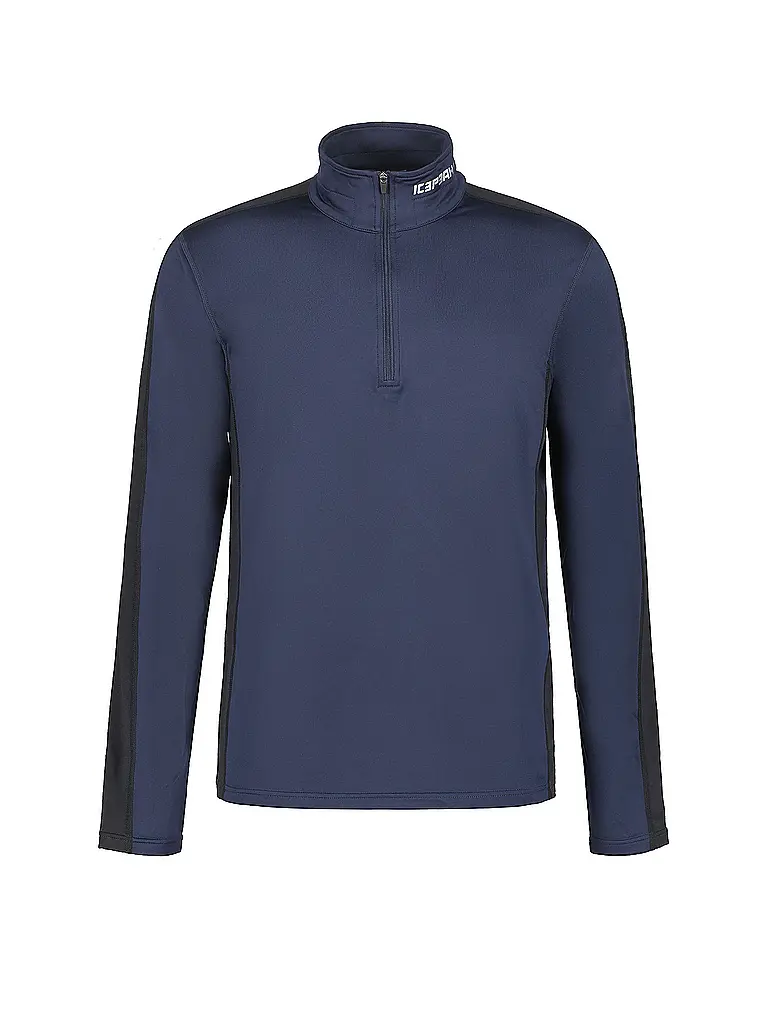 ICEPEAK | Herren Unterzieh Zipshirt Fleminton | dunkelblau