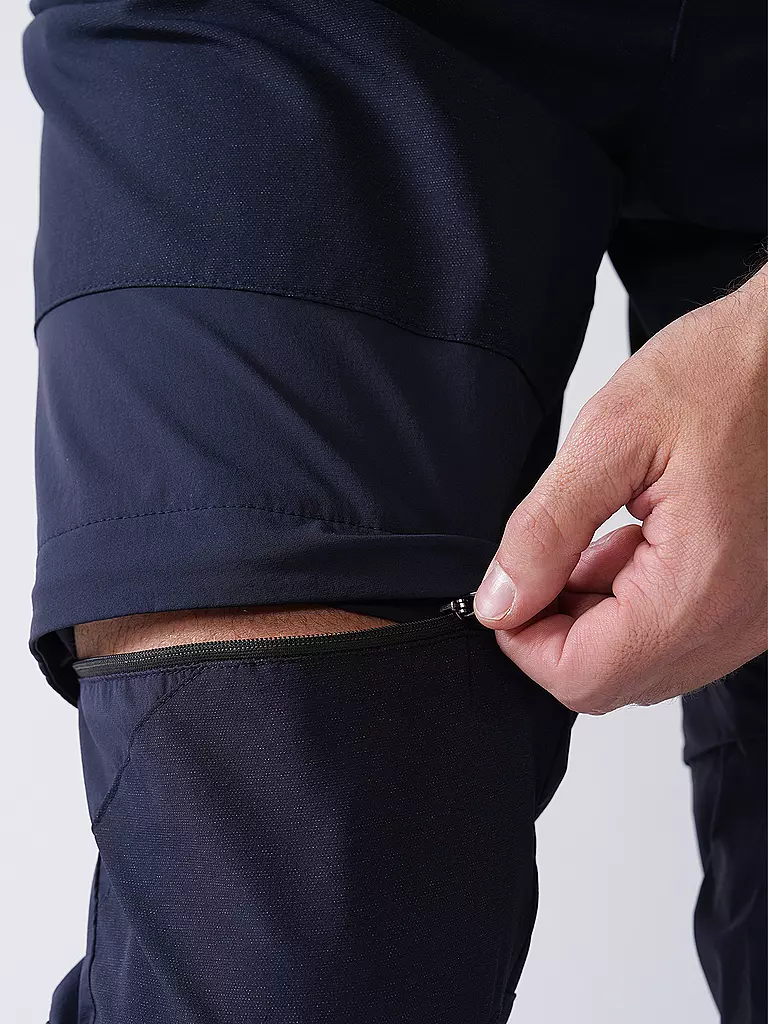 ICEPEAK | Herren Wanderhose Braham ZipOff | dunkelblau