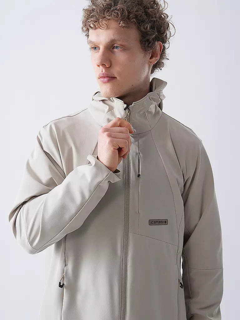 ICEPEAK | Herren Wanderjacke Yadira Hoodie | grau