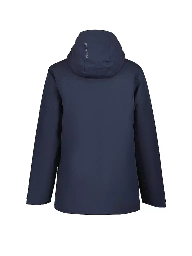 ICEPEAK | Herren Winterjacke Bakerhill Hoodie | dunkelblau