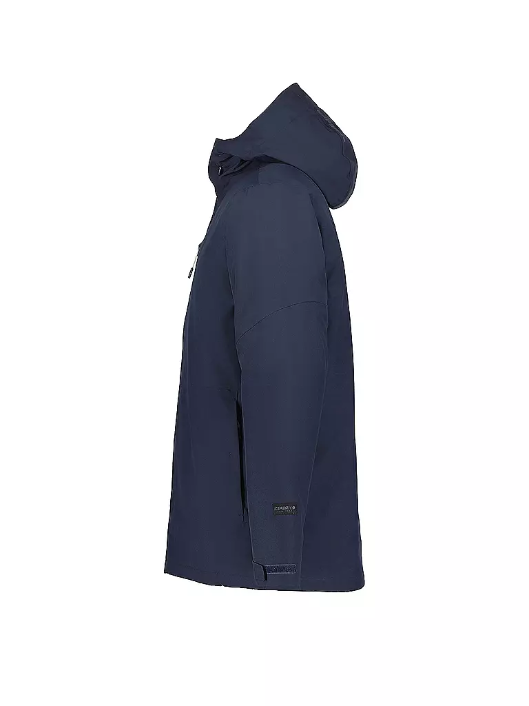 ICEPEAK | Herren Winterjacke Bakerhill Hoodie | dunkelblau