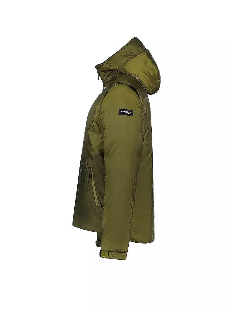 ICEPEAK | Herren Winterjacke Morenci Hoodie | olive