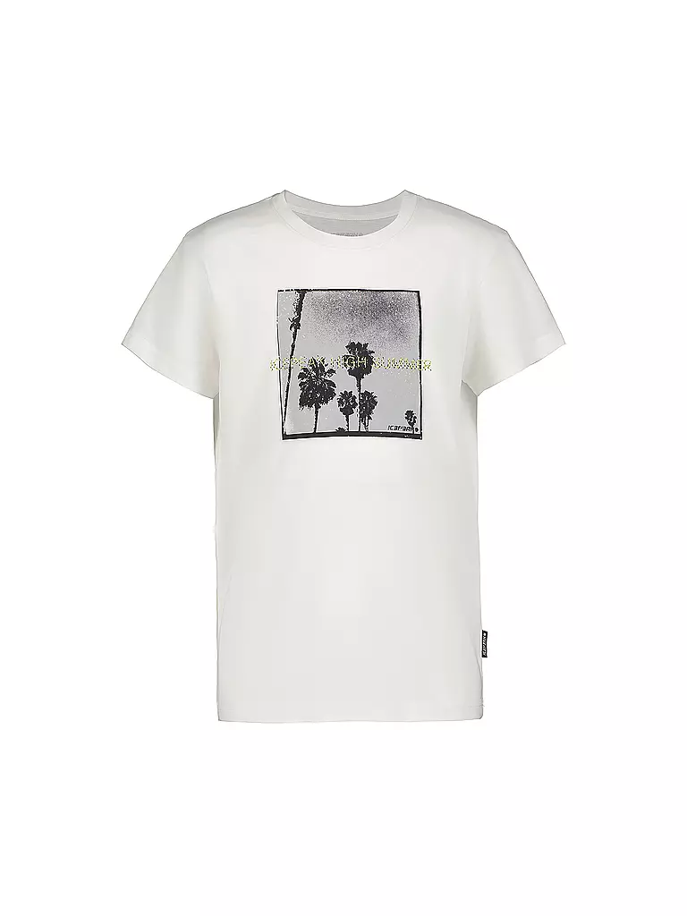 ICEPEAK | Jungen T-Shirt Leadville Jr  | creme