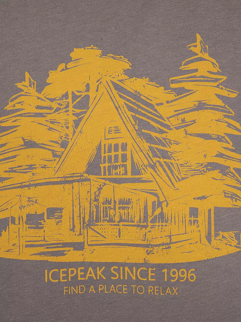 ICEPEAK | Jungen T-Shirt Leadville Jr | creme