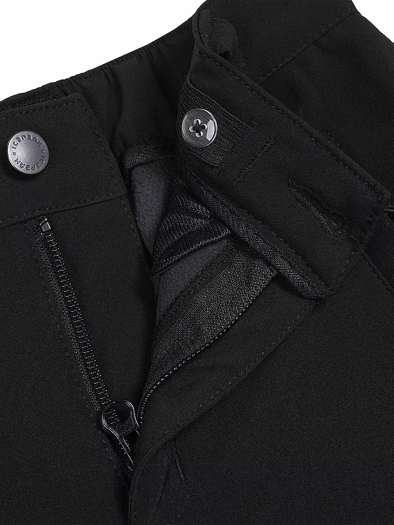 ICEPEAK | Kinder Softshell Wanderhose Kabewe. | schwarz