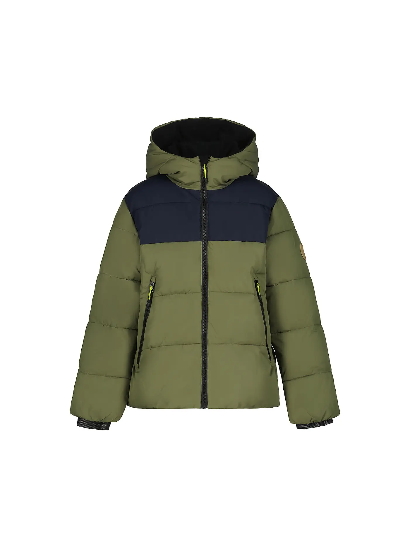ICEPEAK | Kinder Winterjacke Kenmare Hoodie | olive