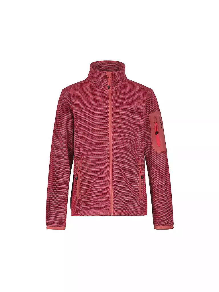 ICEPEAK | Mädchen Fleecejacke Kemnath | rot