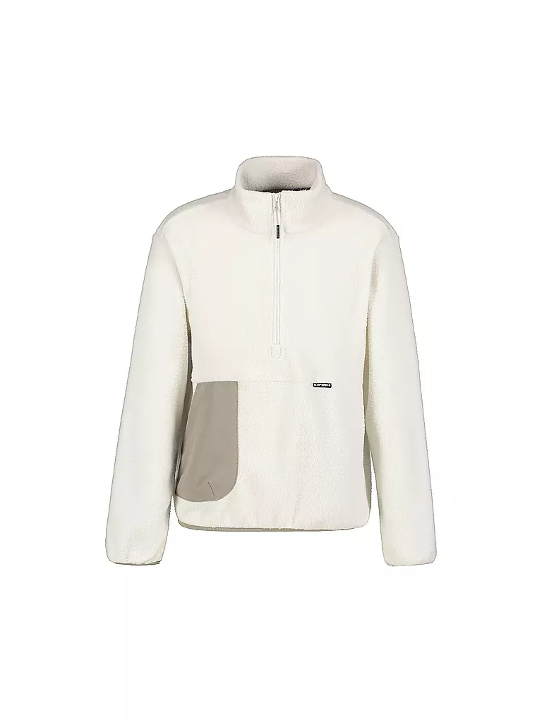 ICEPEAK | Mädchen Pullover Kokomo Fleece mit Zip | weiss