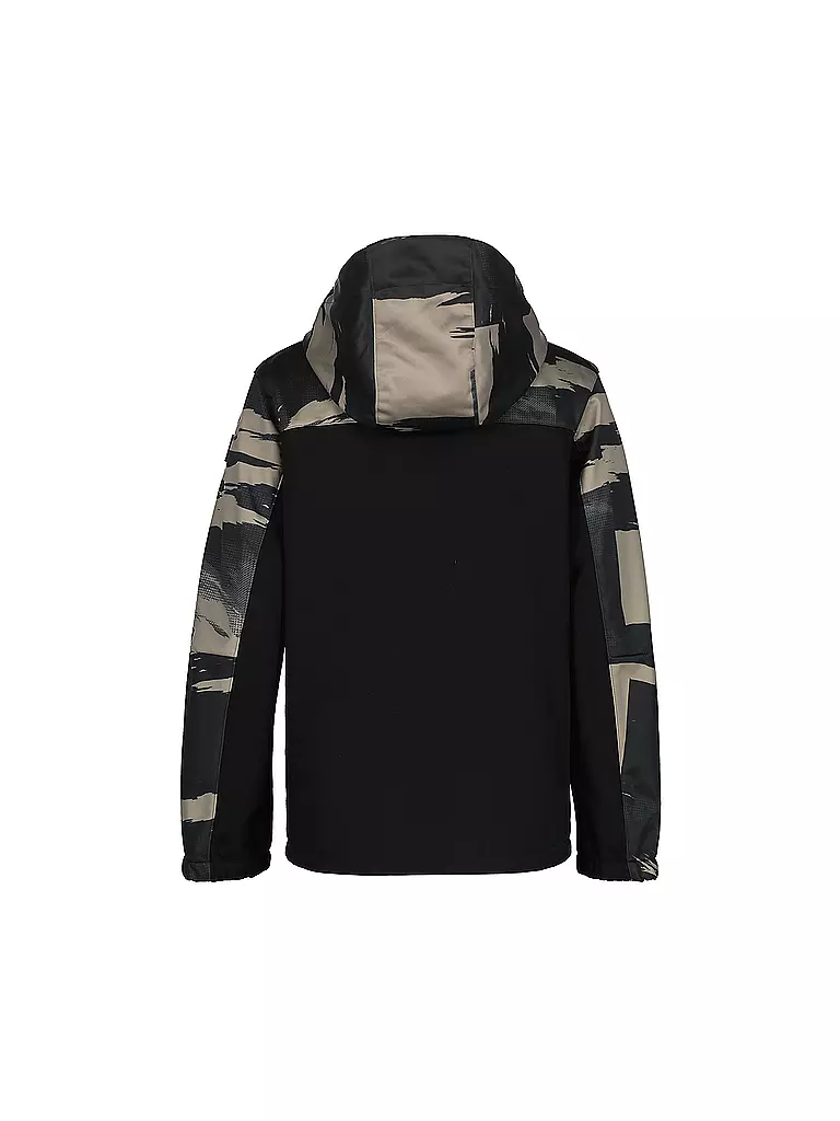 ICEPEAK | Mädchen Softshelljacke Kindswood Hoodie | schwarz