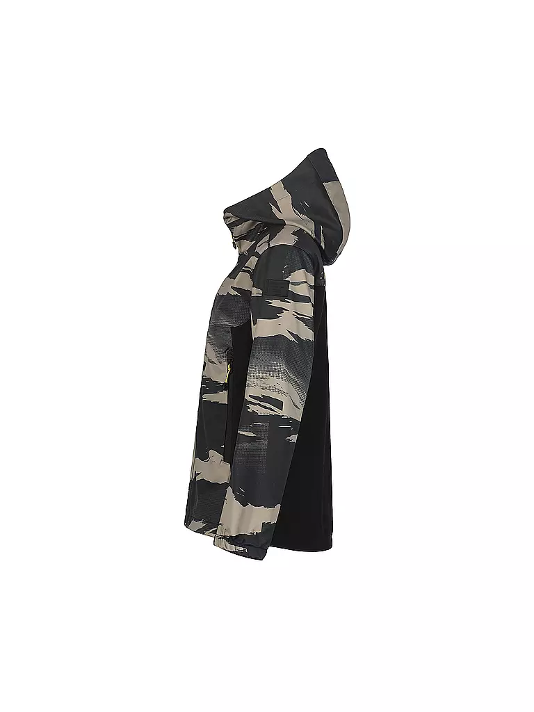 ICEPEAK | Mädchen Softshelljacke Kindswood Hoodie | schwarz