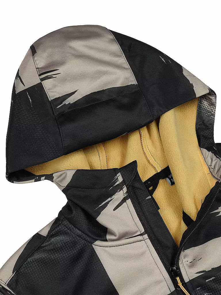 ICEPEAK | Mädchen Softshelljacke Kindswood Hoodie | schwarz