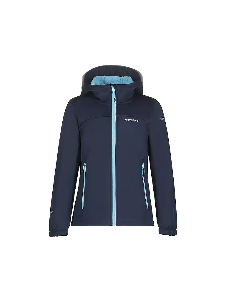 ICEPEAK | Mädchen Softshelljacke Kobryn JR Hoodie | dunkelblau