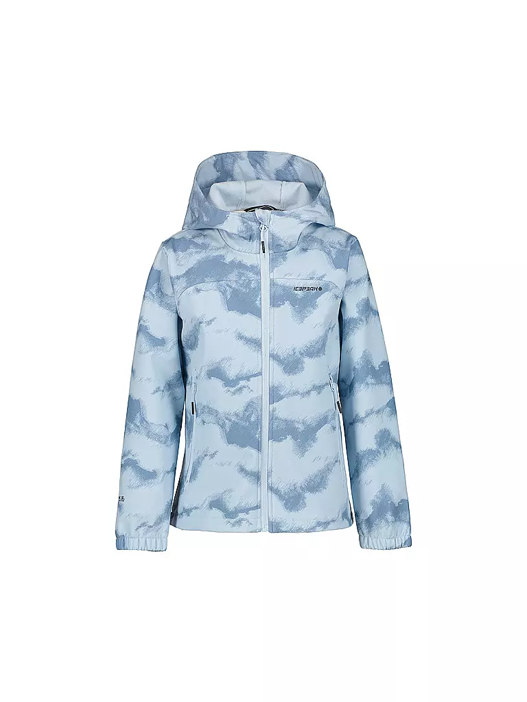 ICEPEAK | Mädchen Softshelljacke Kobryn JR Hoodie | hellblau