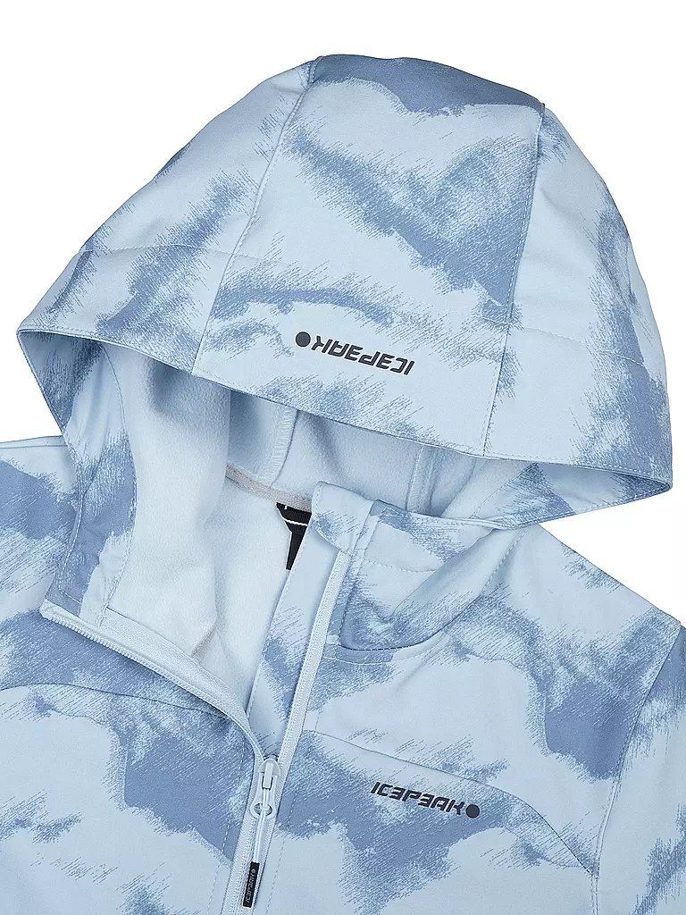 ICEPEAK | Mädchen Softshelljacke Kobryn JR Hoodie | hellblau