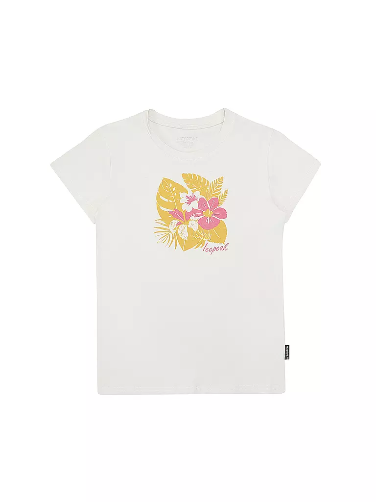 ICEPEAK | Mädchen T-Shirt Leadville Jr  | creme
