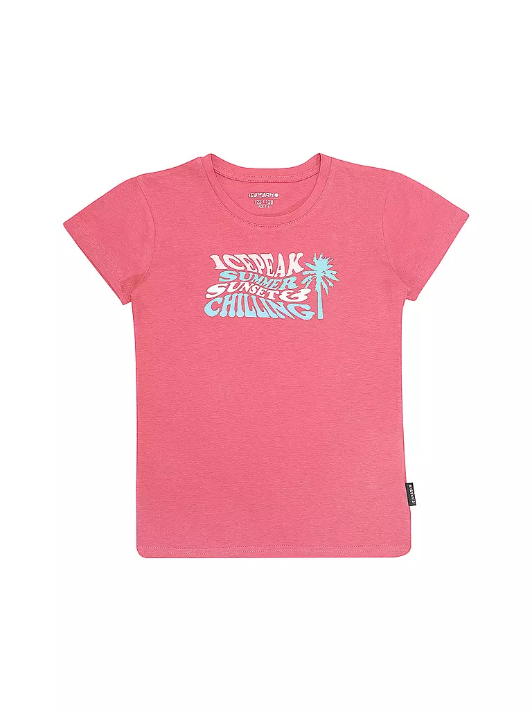 ICEPEAK | Mädchen T-Shirt Leadville Jr  | beere