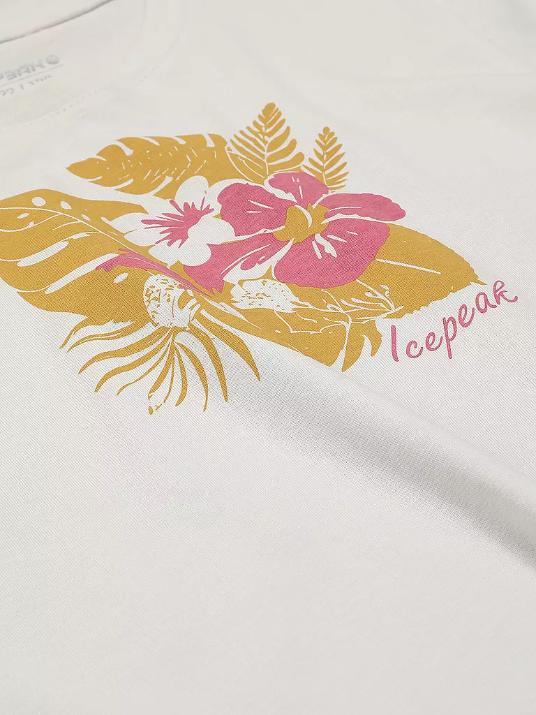 ICEPEAK | Mädchen T-Shirt Leadville Jr  | creme