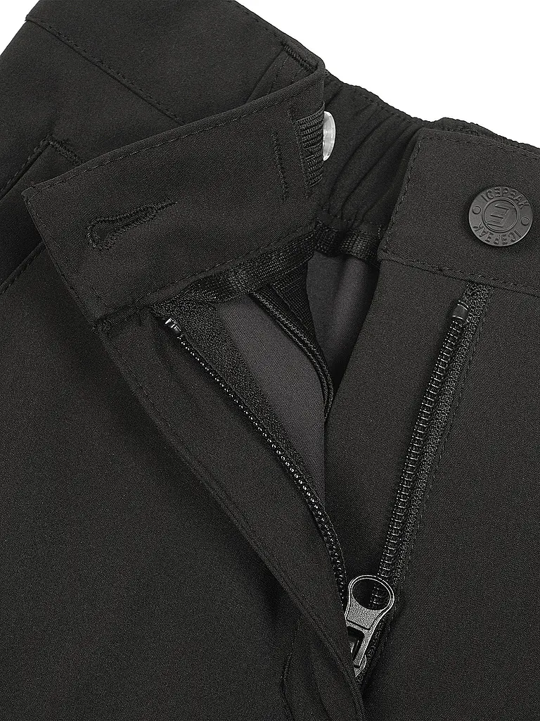 ICEPEAK | Mädchen Wanderhose Kahaluu Hybrid | schwarz