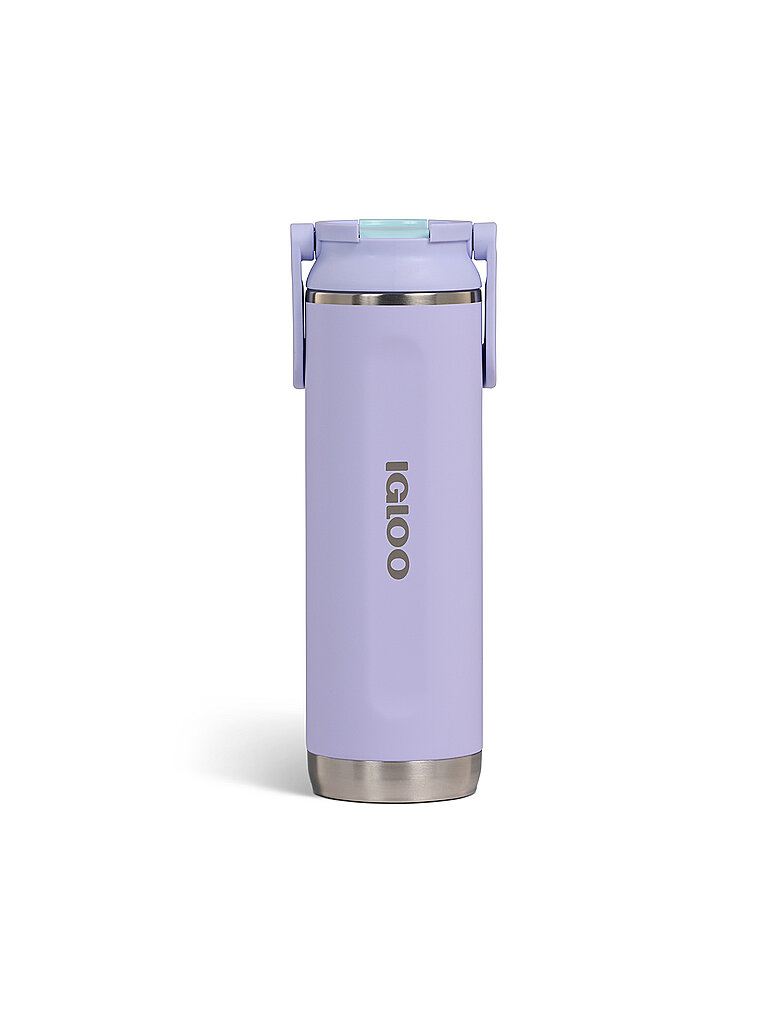 IGLOO Trinkflasche Flip 'n' Sip Tumbler isoliert 591ml lila — Bild 2