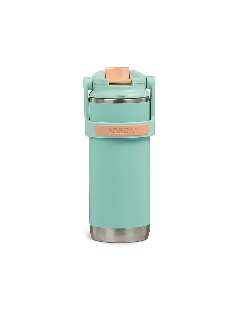 IGLOO Trinkflasche Flip 'n' Sip Tumbler isoliert 473ml mint — Bild 3