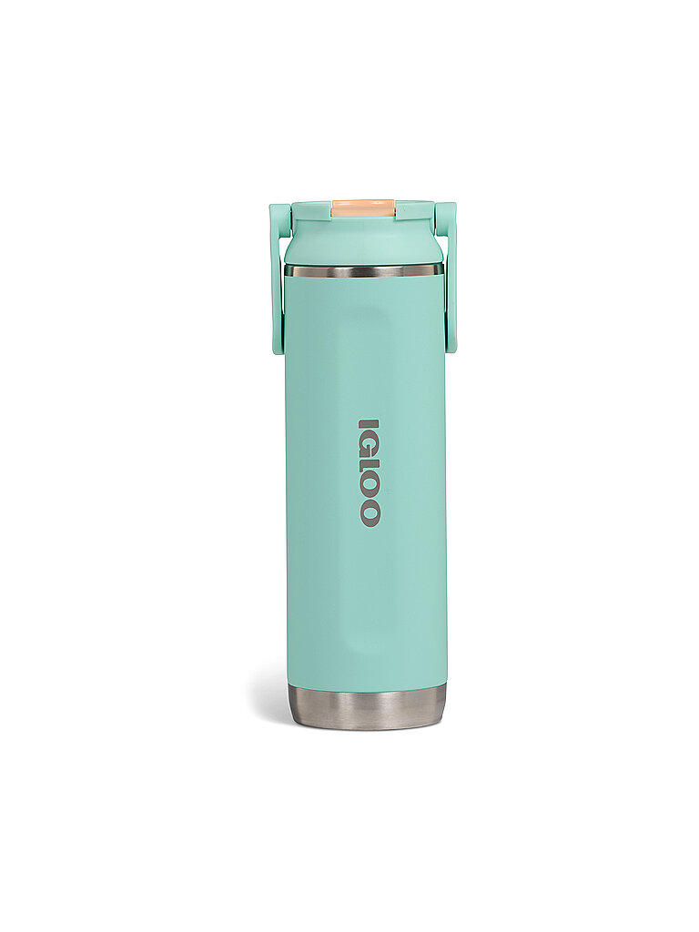 IGLOO Trinkflasche Flip 'n' Sip Tumbler isoliert 591ml mint — Bild 2