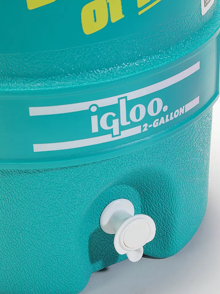 IGLOO | Retro-Getränkespender Barrel of Fun (2 Gallonen) | petrol