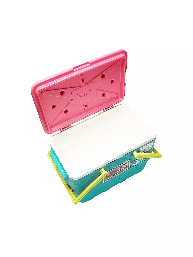 IGLOO | Retro-Picknickkorb 25-Quart-Kühlbox | petrol