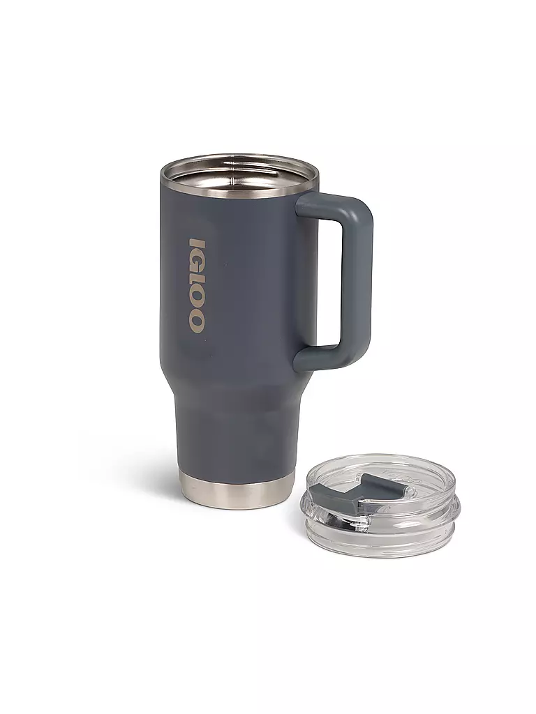IGLOO | Trinkflasche Flip'n' Sip Travel Mug isoliert 946ml | schwarz