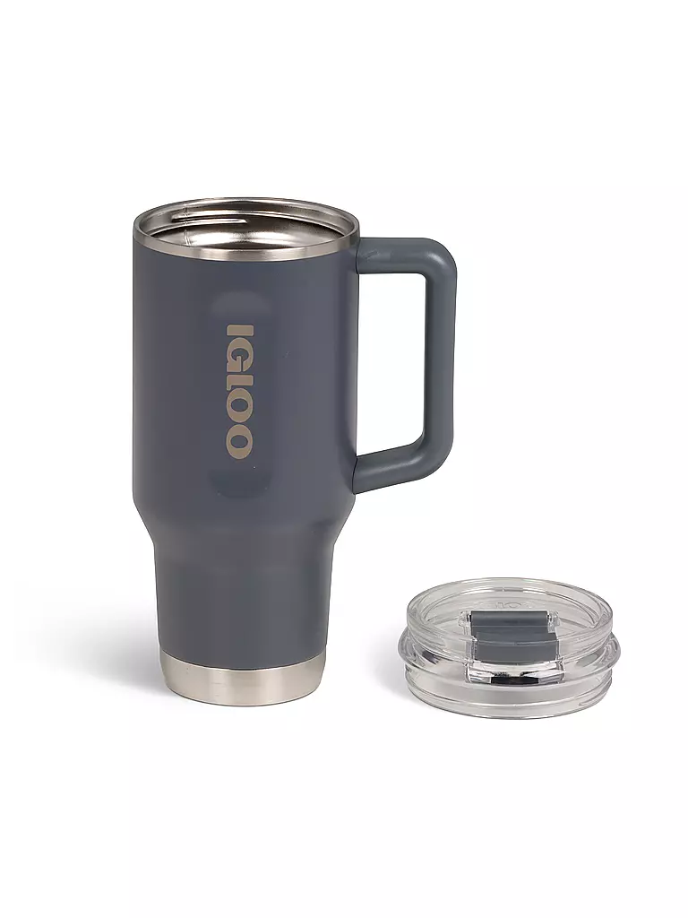 IGLOO | Trinkflasche Flip'n' Sip Travel Mug isoliert 946ml | schwarz
