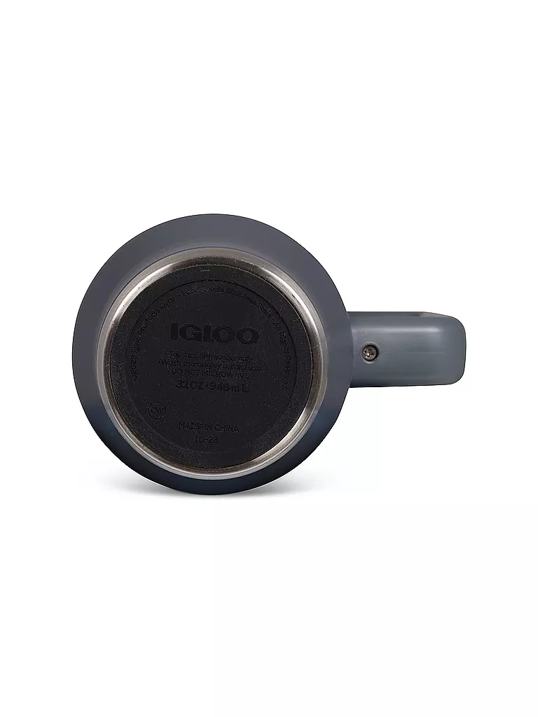 IGLOO | Trinkflasche Flip'n' Sip Travel Mug isoliert 946ml | schwarz