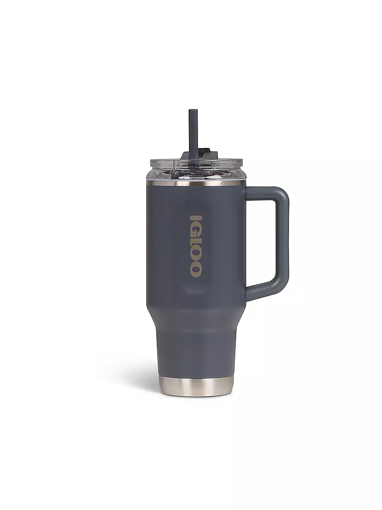 IGLOO | Trinkflasche Flip'n' Sip Travel Mug isoliert 946ml | schwarz
