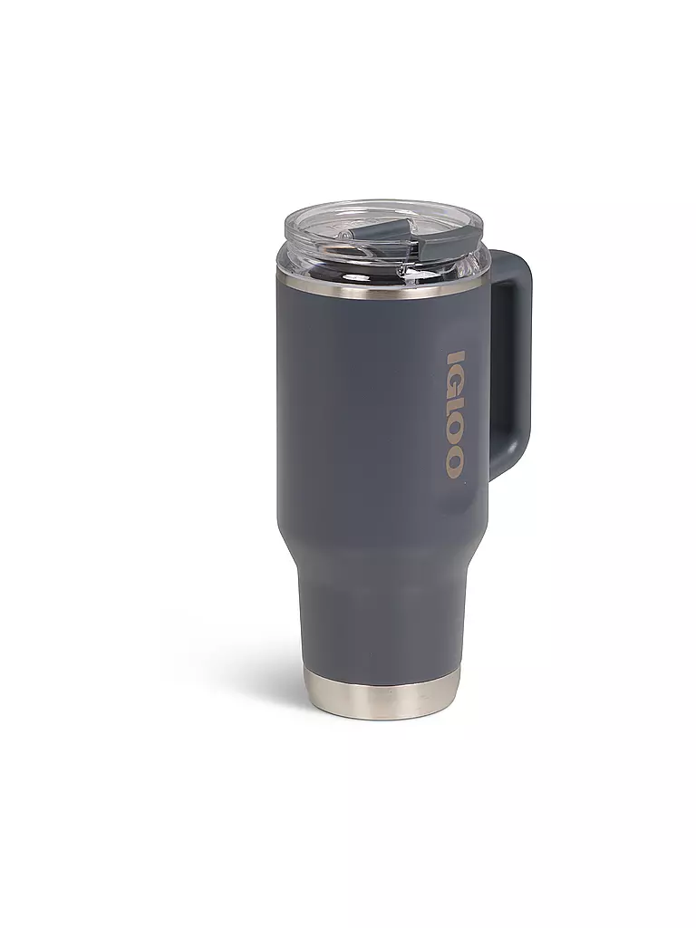 IGLOO | Trinkflasche Flip'n' Sip Travel Mug isoliert 946ml | schwarz