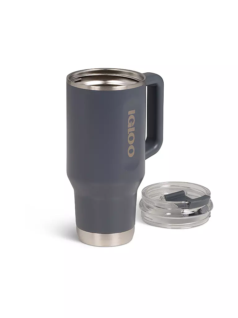 IGLOO | Trinkflasche Flip'n' Sip Travel Mug isoliert 946ml | schwarz