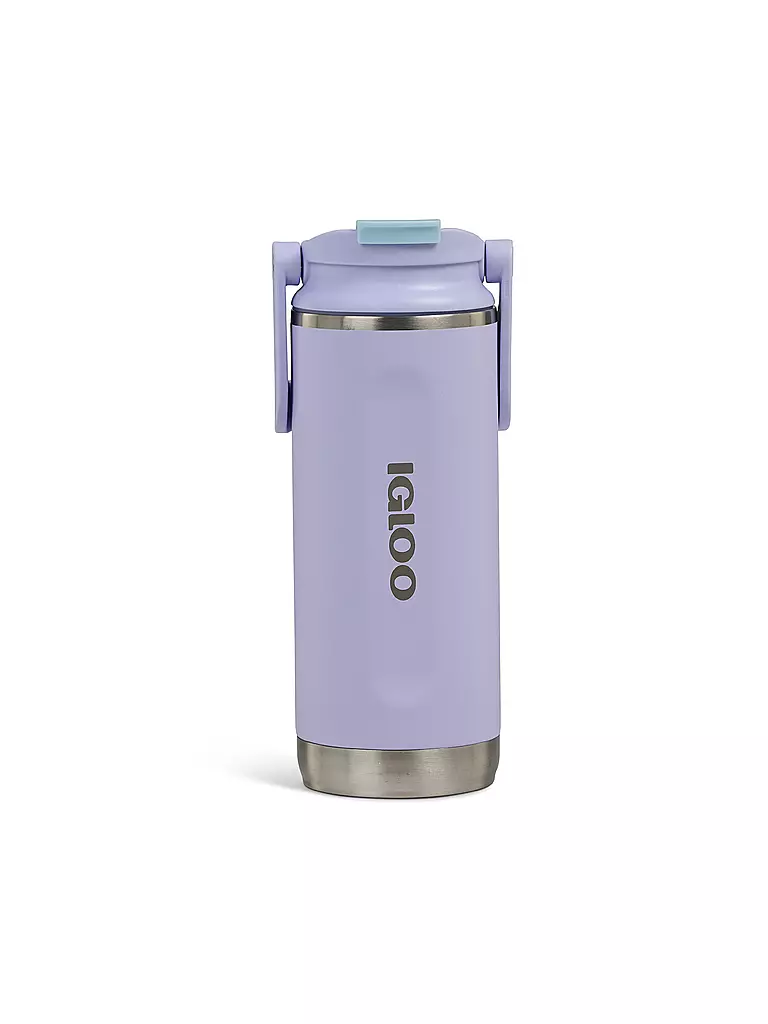 IGLOO | Trinkflasche Flip 'n' Sip Tumbler isoliert 473ml | lila