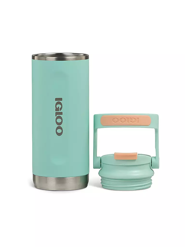IGLOO | Trinkflasche Flip 'n' Sip Tumbler isoliert 473ml | mint
