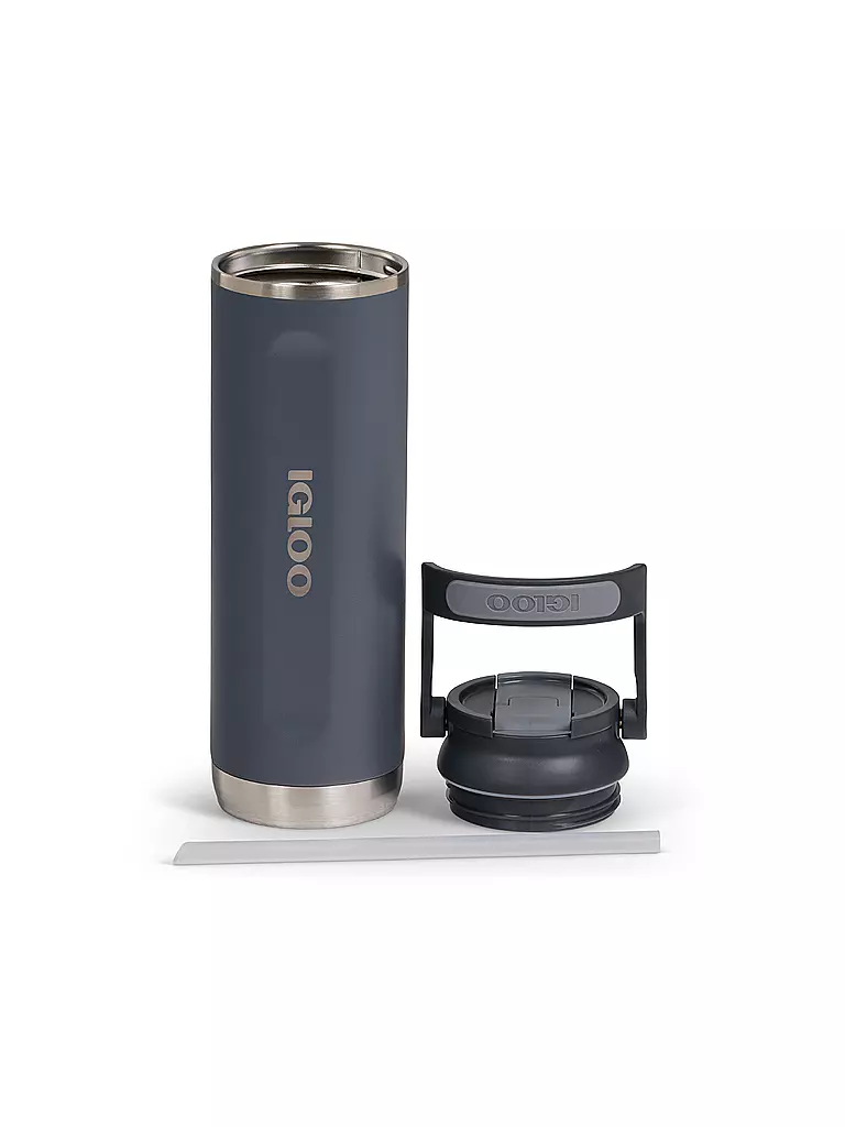 IGLOO | Trinkflasche Flip 'n' Sip Tumbler 591ml | schwarz