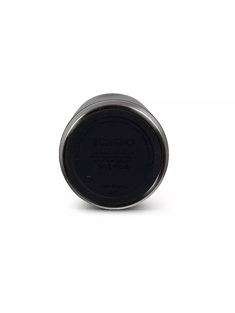 IGLOO | Trinkflasche Flip 'n' Sip Tumbler 591ml | schwarz