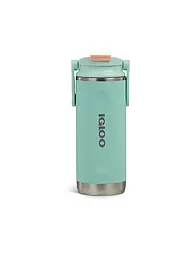 IGLOO | Trinkflasche Flip 'n' Sip Tumbler isoliert 473ml | mint