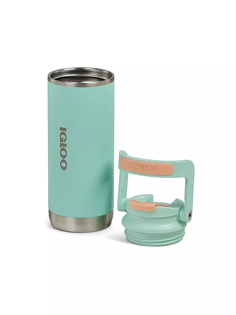 IGLOO | Trinkflasche Flip 'n' Sip Tumbler isoliert 473ml | lila