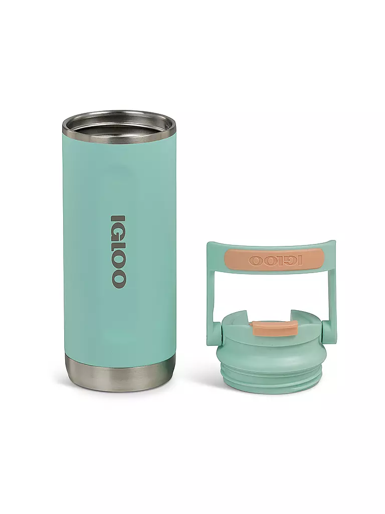 IGLOO | Trinkflasche Flip 'n' Sip Tumbler isoliert 473ml | lila