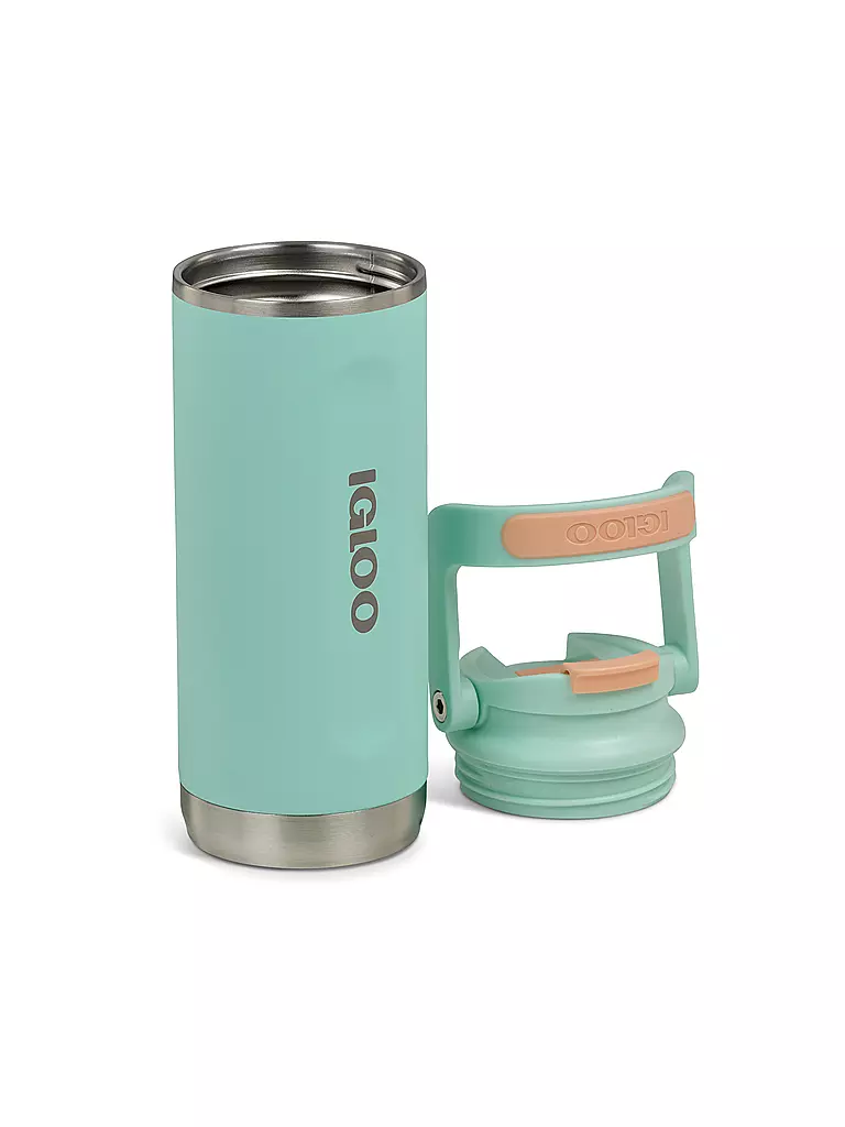 IGLOO | Trinkflasche Flip 'n' Sip Tumbler isoliert 473ml | lila