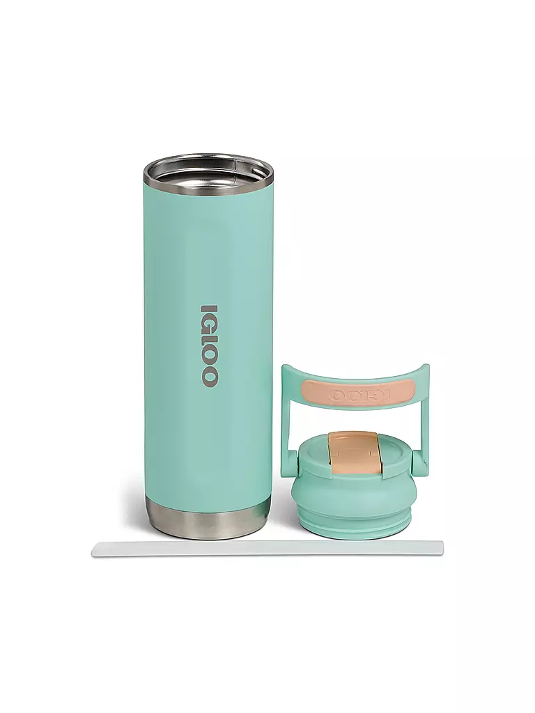 IGLOO | Trinkflasche Flip 'n' Sip Tumbler isoliert 591ml | lila