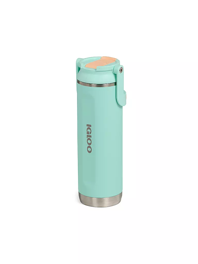 IGLOO | Trinkflasche Flip 'n' Sip Tumbler isoliert 591ml | lila