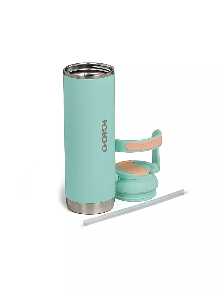 IGLOO | Trinkflasche Flip 'n' Sip Tumbler isoliert 591ml | lila