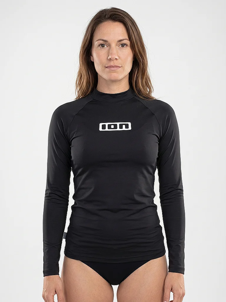 ION Damen Shirt Rashguard Promo schwarz | L — Bild 3
