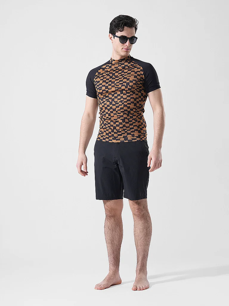 ION Herren Lycrashirt Maze schwarz | L — Bild 3