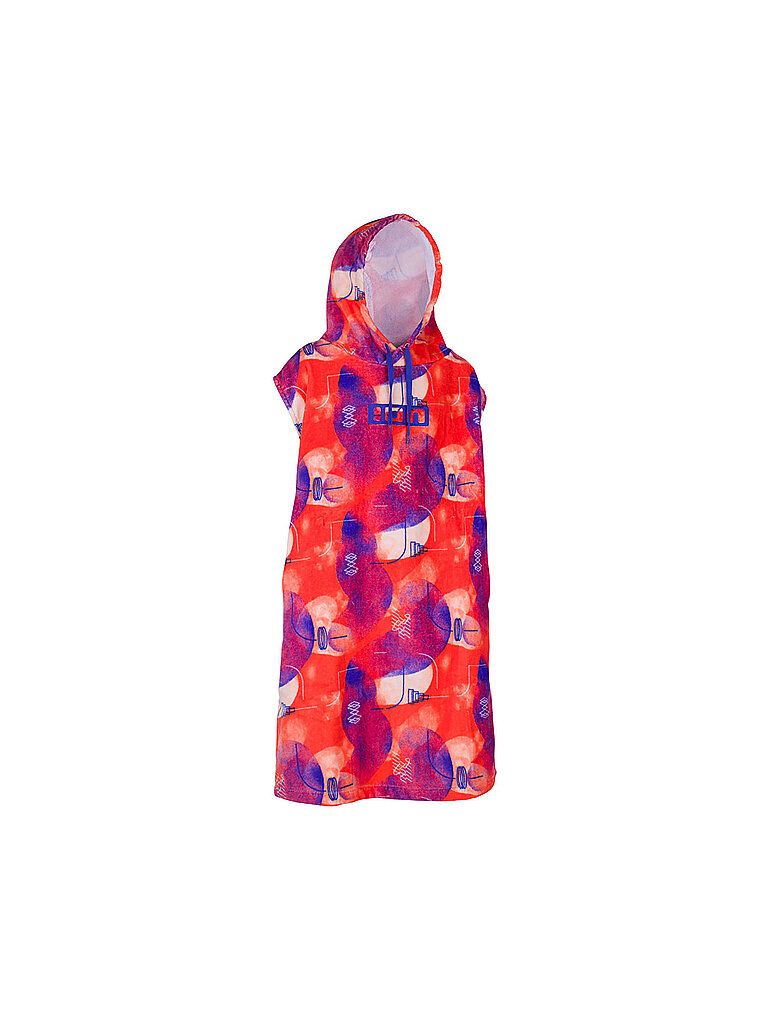ION Kinder Poncho Grom 115-155cm rot